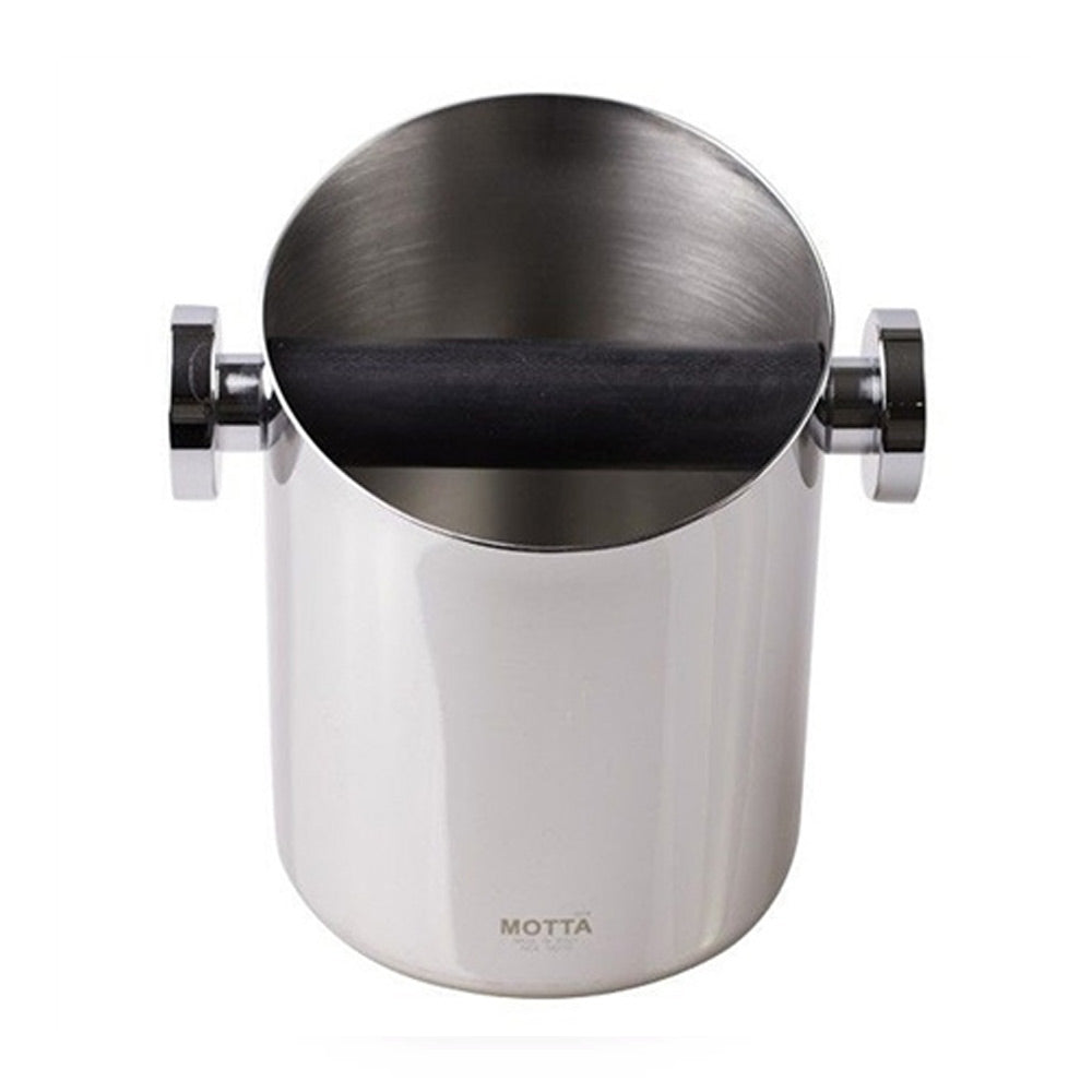 Motta Espresso Coffee Knock Box / Dump Bin | 110mm | Stainless Steel