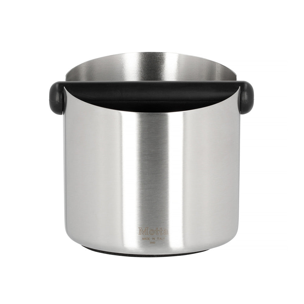 Motta Espresso Coffee Knock Box / Dump Bin | 110mm | Stainless Steel