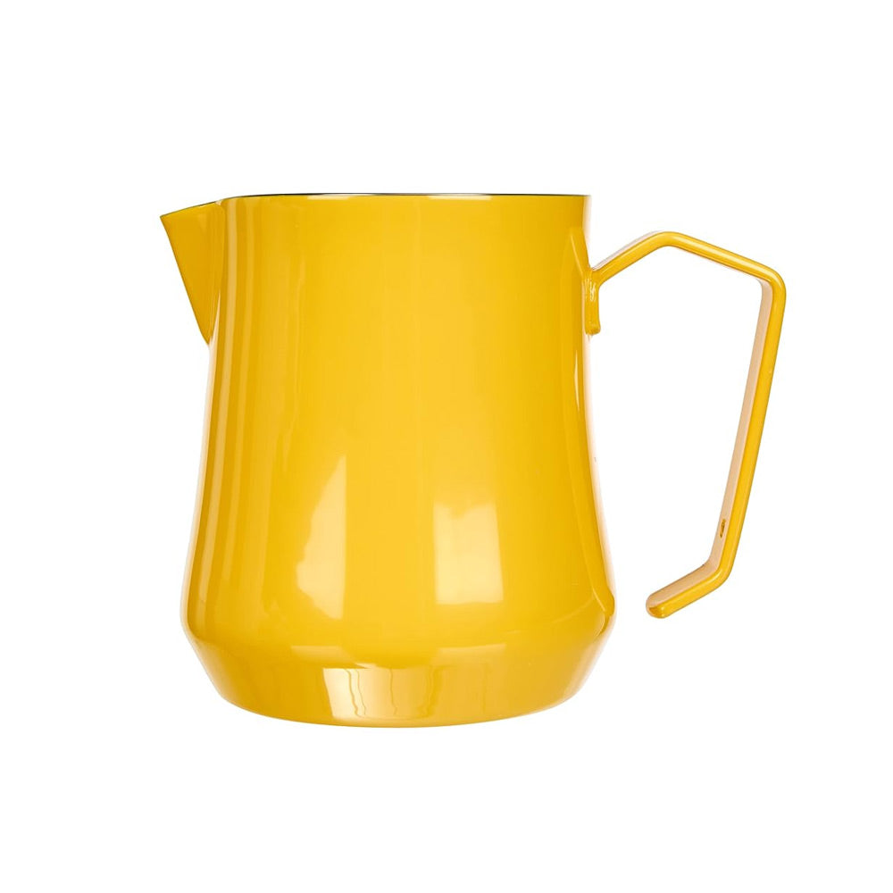 Motta Tulip Yellow milk pitcher side