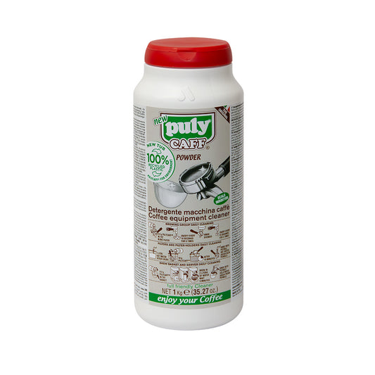 Puly Caff Verde Plant Based Coffee Machine Cleaning Powder 1kg Tub
