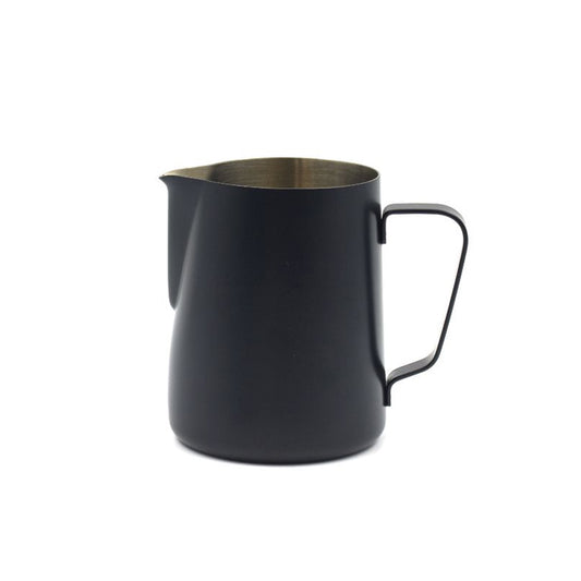 Rhino Coffee Gear Classic Milk Pitcher 450ml Black Side