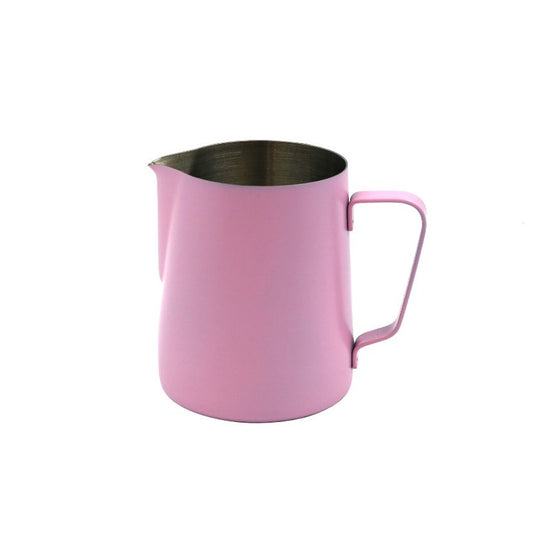 Rhino Coffee Gear Classic Milk Pitcher 450ml Marshmallow Pink Side