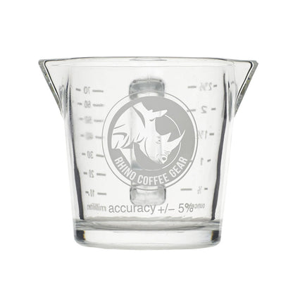 Rhino Coffee Gear Shot Measuring Glass Double Spout | 70ml