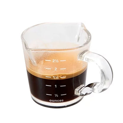 Rhino Coffee Gear Shot Measuring Glass Double Spout | 70ml