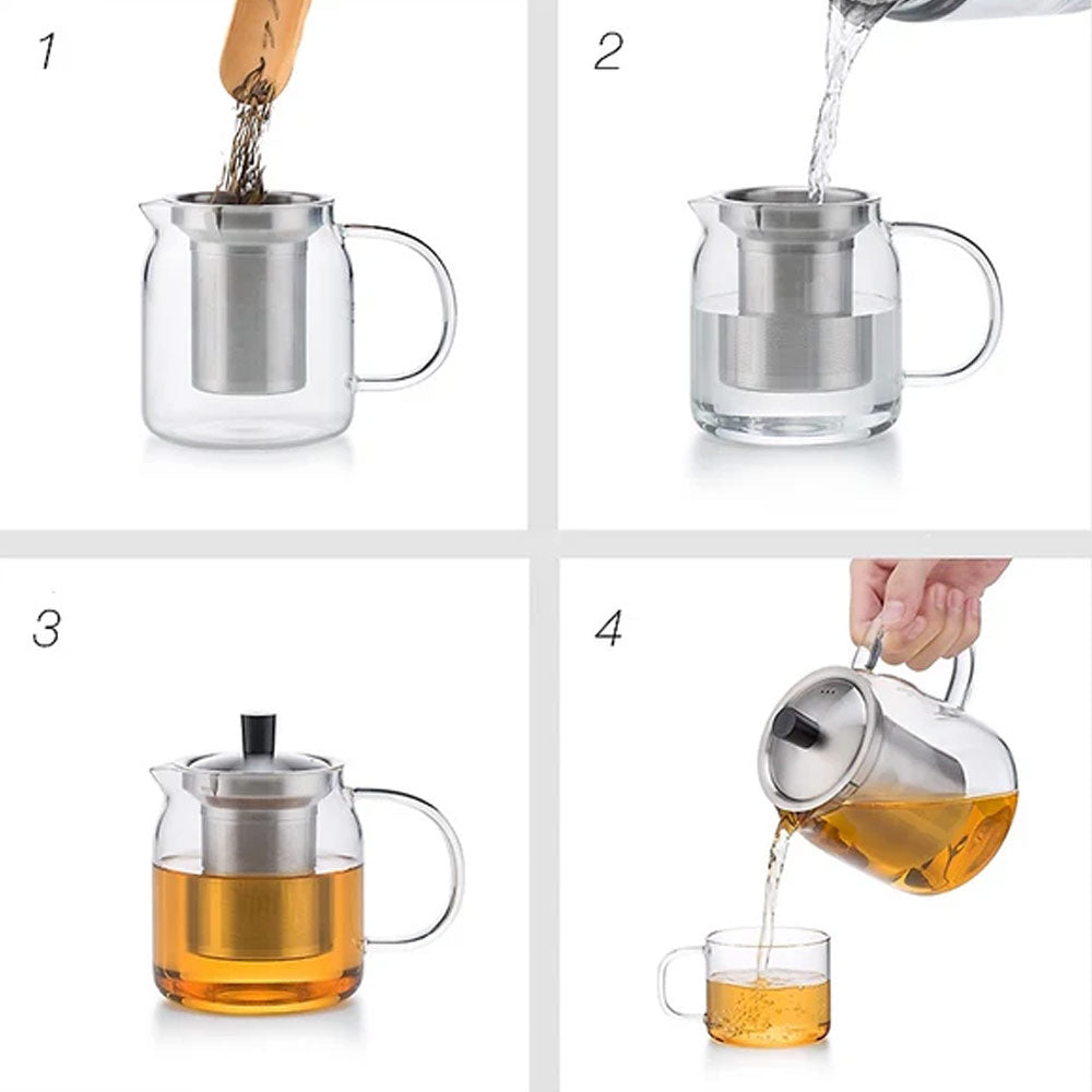 Tea Total Sama Glass Teapot | 470ml
