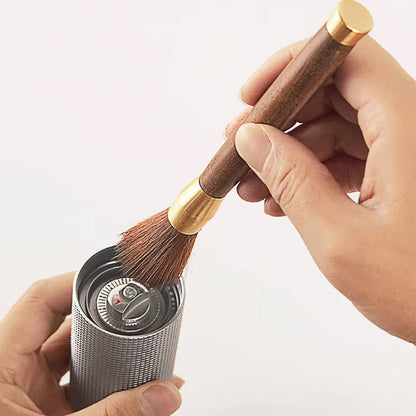 Coffee Grinder Cleaning Brush Wooden Handle